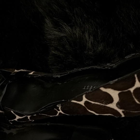 Preowned nine W. open toe heels size 8.5 US - Picture 8 of 8